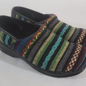 Bjorndal Women's Ally Tapestry Clogs Size 10 NEW
